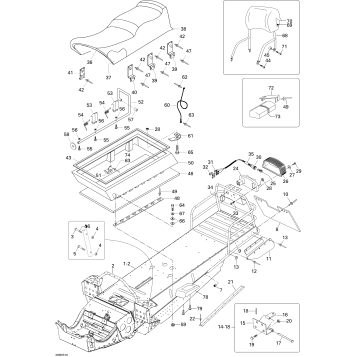 09- Frame And Seat 550F WT