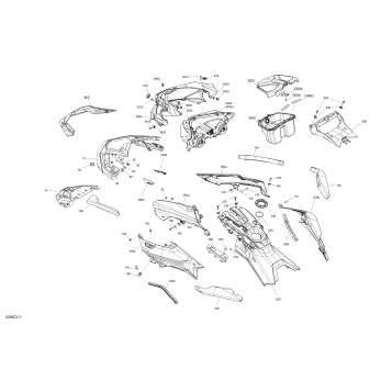 07- Body - Hood - VIP Medium Gauge