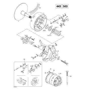 05- Drive Pulley (443, 503)
