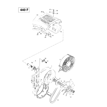 01- Cooling System Fan (440F)