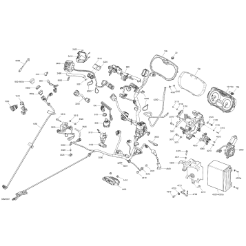 10- Electrical System Grand Touring - 900 ACE - Package SE