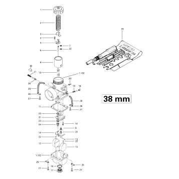 02- Carburetors (38 mm)