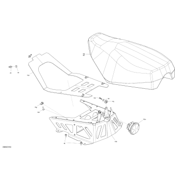 09- Seat - Main Section - Racing