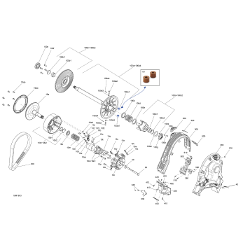 05- Pulley Summit - 600 HO ETEC