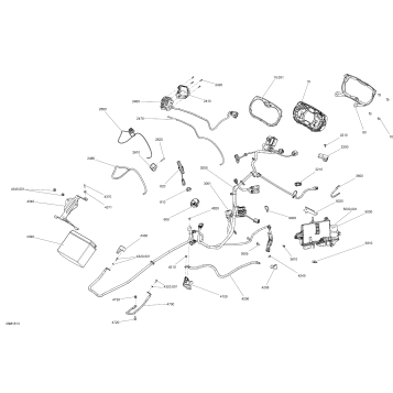 10- Electrical System Renegade - 850 E-TEC - Package X, XRS