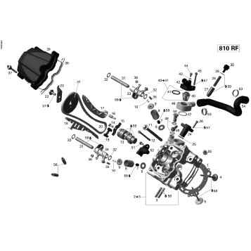 01- Cylinder Head, Front