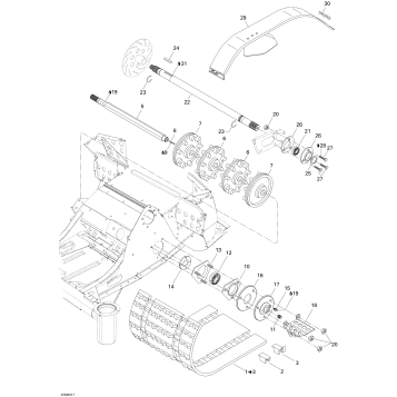 07- Drive Axle, Track And Belt Guard