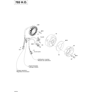 03- Magneto (12V, 360W) (793 HO)