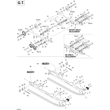 08- Rear suspension (GT)