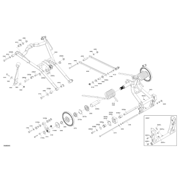 05- Suspension - Rear - Upper Section - With Quick Adjust System
