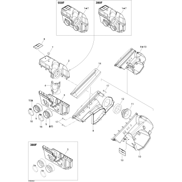 02- Air Intake System GSX 380F