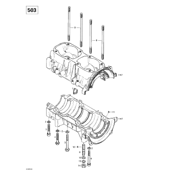 01- Crankcase (503)