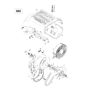 01- Cooling System Fan (503)