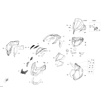 09- Hood, Windshield And Console