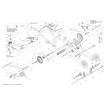 08- Rear Suspension Rear Arm, Shock