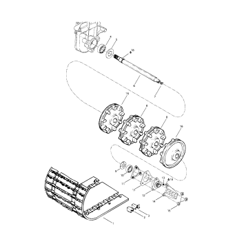 05- Drive Axle And Track