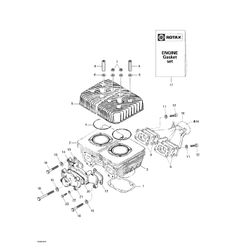 01- Cylinder, Exhaust Manifold