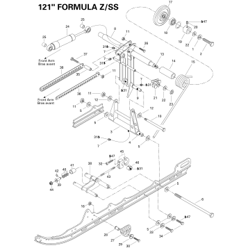 08- Rear Arm Formula SS