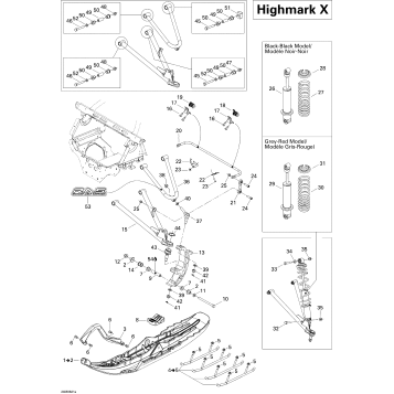 07- Front Suspension And Ski HMX