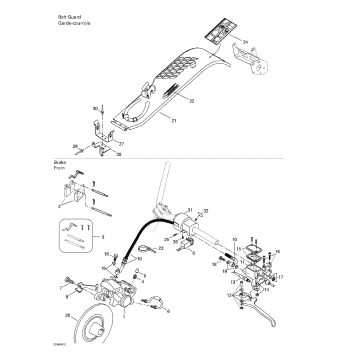 06- Hydraulic Brake And Belt Guard