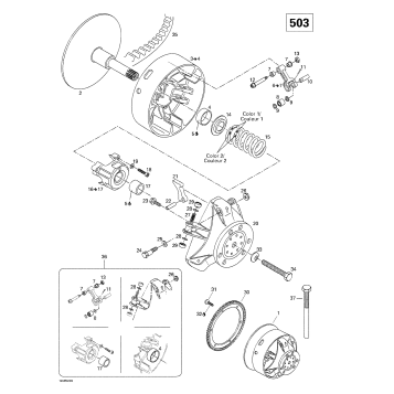 05- Drive Pulley (503)