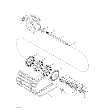 05- Drive Axle And Track
