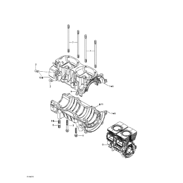 01- Crankcase