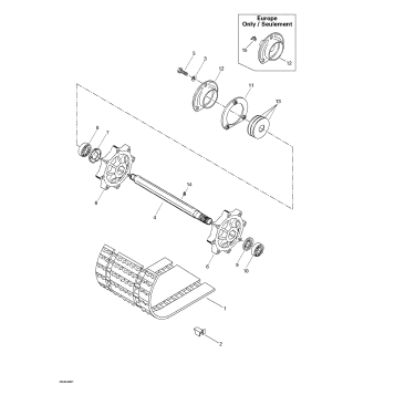05- Drive Axle And Track