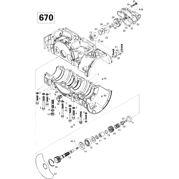 01- Crankcase (670)