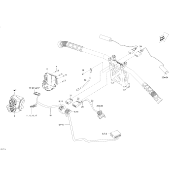 10- Steering Wiring Harness - 550F