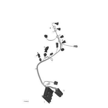 10- Engine Harness And Electronic Module