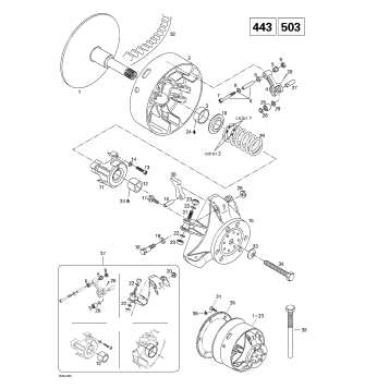 05- Drive Pulley (443, 503)