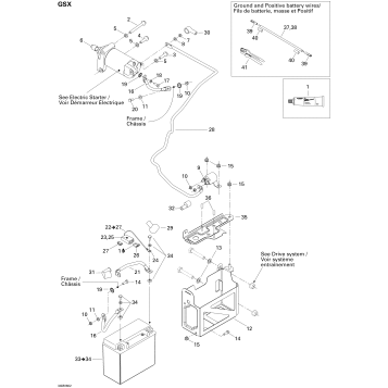 10- Battery And Starter GSX 380F