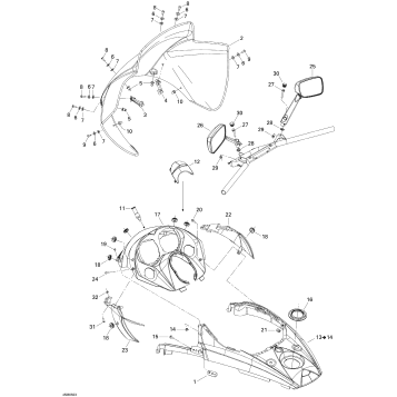 09- Windshield And Console