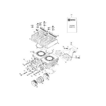 01- Cylinder, Exhaust Manifold