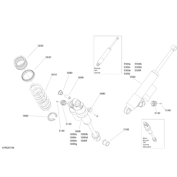 08- Suspension, Rear - Shocks - XRS