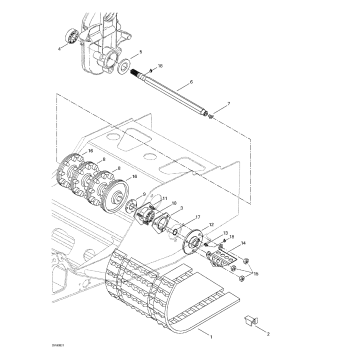05- Drive Axle And Track