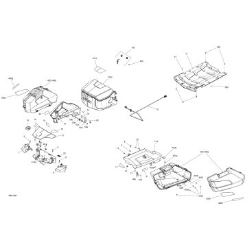 09- Luggage Rack MXZ, Renegade - 600 ACE