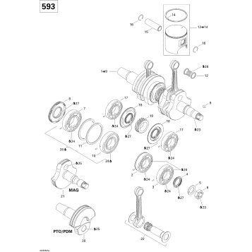 01- Crankshaft And Pistons 593