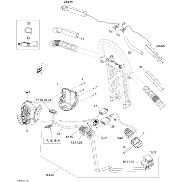 10- Steering Wiring Harness 600 HO