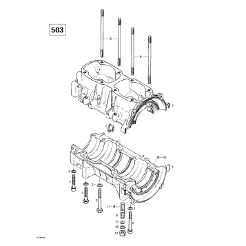 01- Crankcase (503)