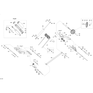 08- Rear Suspension - Upper Section and Shocks