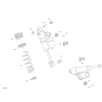 08- Suspension, Rear - Shocks - XRS