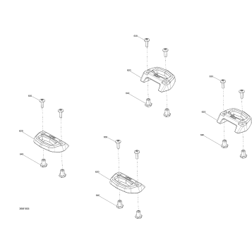 09- Luggage Rack Tundra - 600HO E-TEC