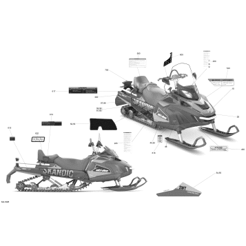 09- Decals Scandic - 600HO E-TEC