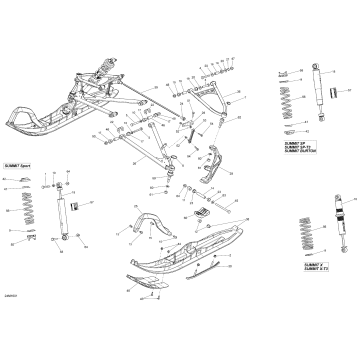 07- Front Suspension And Ski - All Models