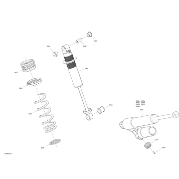 08- Suspension, Rear - Shocks - X