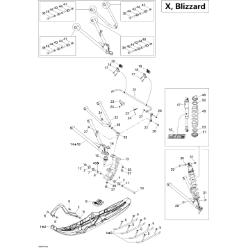 07- Front Suspension And Ski X