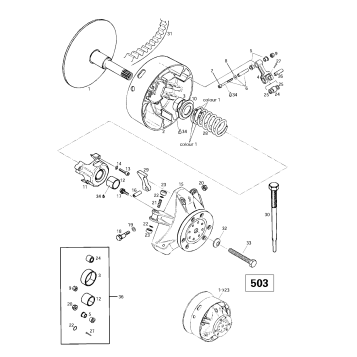 05- Drive Pulley (503)