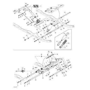 08- Front Arm And Shock